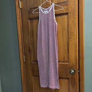 Lou & Grey Striped Sleeveless Maxi Dress